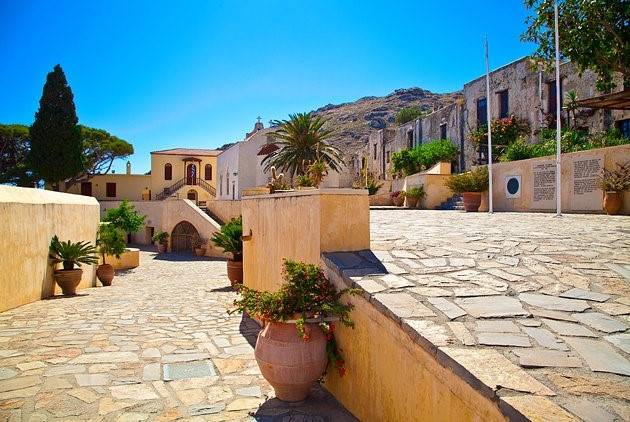 Preveli Monastery - Castello Bianco - Rethymno Crete